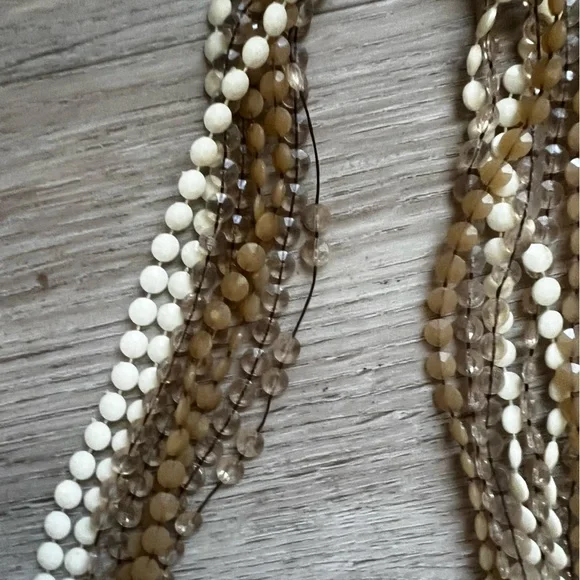 Antique Beaded Necklace - Picture 3 of 6